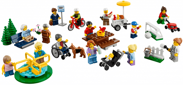 LEGO Fun in the park - City People Pack (60134-1) set, 2016