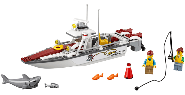 LEGO Fishing Boat (60147-1) set, 2017