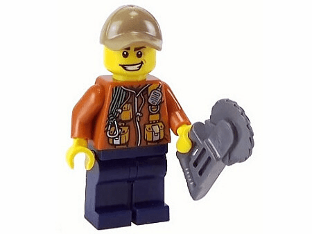 LEGO Advent Calendar 2017, City (Day 20) - Jungle Explorer (60155-21) set, 2017