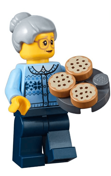 LEGO Advent Calendar 2017, City (Day  8) - Grandma (60155-9) set, 2017