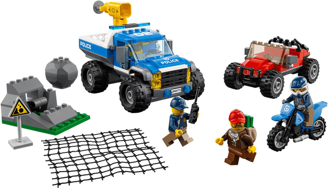 LEGO Dirt Road Pursuit (60172-1) set, 2018