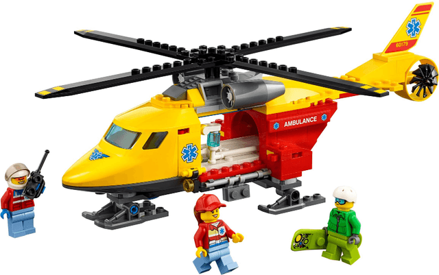 LEGO Ambulance Helicopter (60179-1) set, 2018