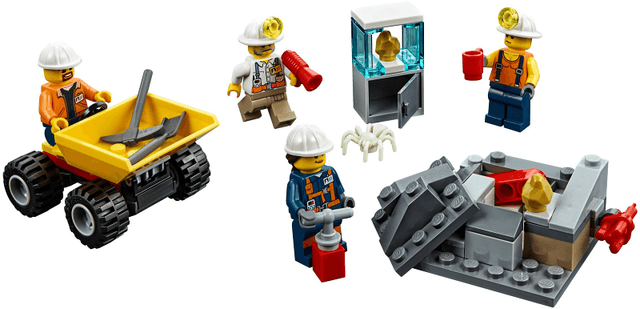 LEGO Mining Team (60184-1) set, 2018