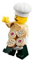 LEGO Advent Calendar 2018, City (Day 17) - Pastry Vendor (60201-18) set, 2018