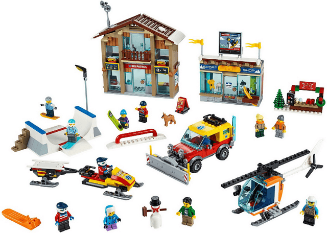 LEGO Ski Resort (60203-1) set, 2019