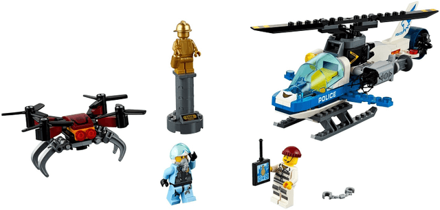 LEGO Sky Police Drone Chase (60207-1) set, 2019