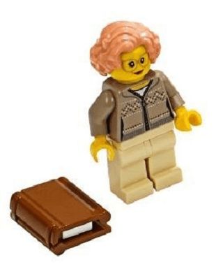 LEGO Advent Calendar 2019, City (Day 13) - Grandmother with Book (60235-14) set, 2019