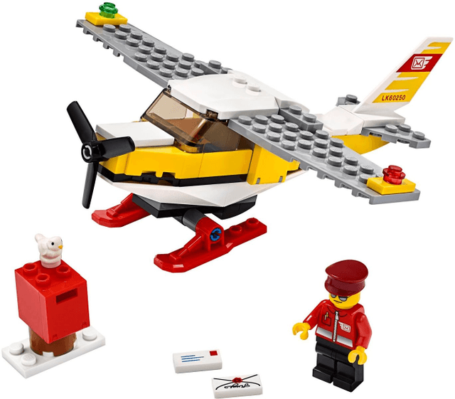LEGO Mail Plane (60250-1) set, 2020