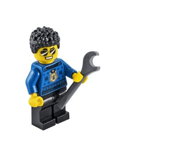 LEGO Advent Calendar 2020, City (Day  2) - Duke Detain (60268-3) set, 2020
