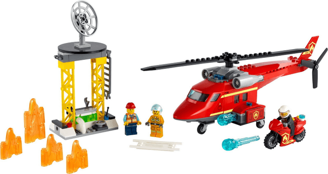 LEGO Fire Rescue Helicopter (60281-1) set, 2021