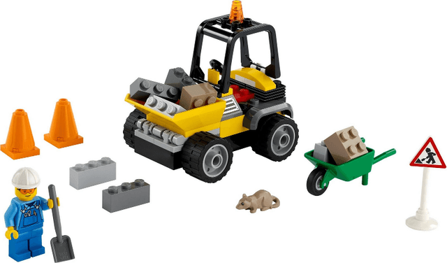 LEGO Roadwork Truck (60284-1) set, 2021