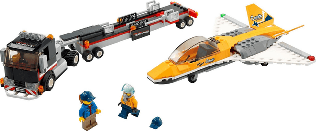 LEGO Airshow Jet Transporter (60289-1) set, 2021