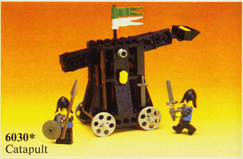 LEGO Catapult (6030-1) set, 1984