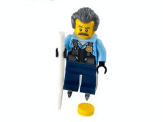 LEGO Advent Calendar 2021, City (Day  5) - Sam Grizzled Playing Hockey (60303-6) set, 2021