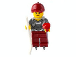 Advent Calendar 2021, City (Day  7) - Betty Playing Hockey