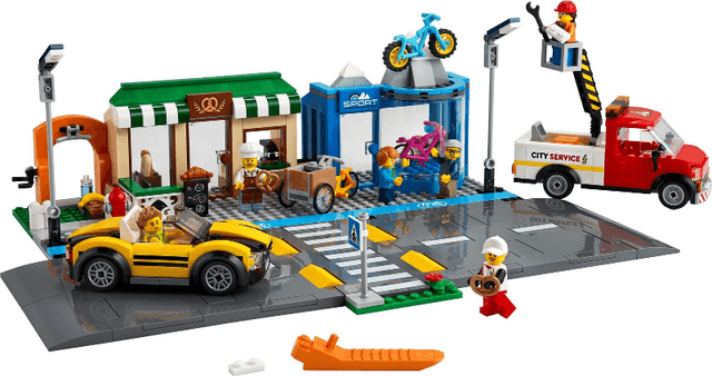 LEGO Shopping Street (60306-1) set, 2021