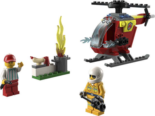 LEGO Fire Helicopter (60318-1) set, 2022