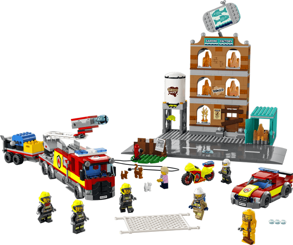 LEGO Fire Brigade (60321-1) set, 2022
