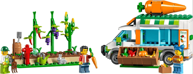 LEGO Farmers Market Van (60345-1) set, 2022