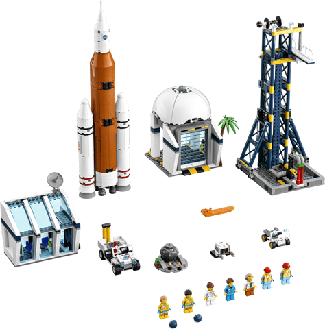 LEGO Rocket Launch Center (60351-1) set, 2022
