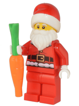 Advent Calendar 2022, City (Day 24) - Santa with Carrot