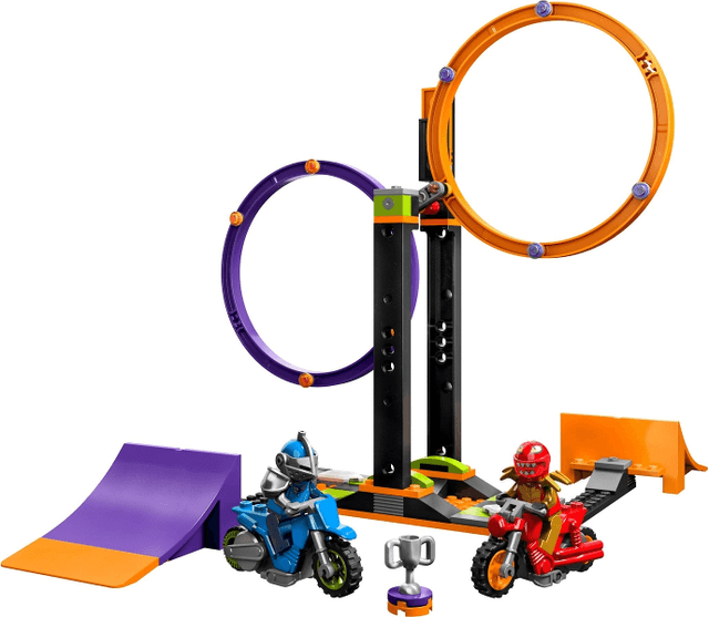 LEGO Spinning Stunt Challenge (60360-1) set, 2023