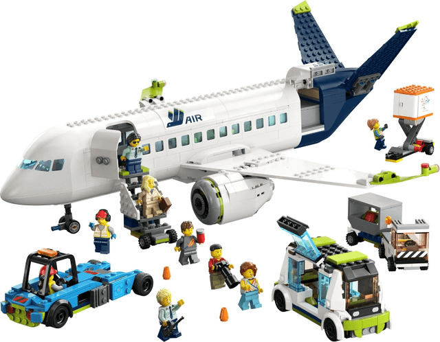LEGO Passenger Airplane (60367-1) set, 2023