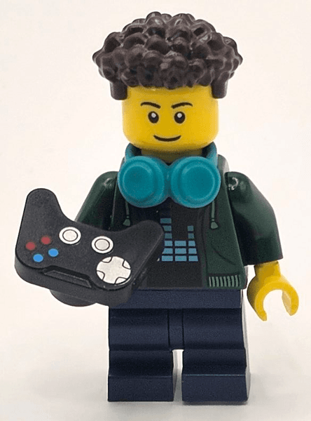 LEGO Advent Calendar 2023, City (Day 11) - Video Game Player with Controller (60381-12) set, 2023