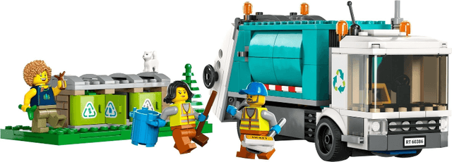 LEGO Recycling Truck (60386-1) set, 2023