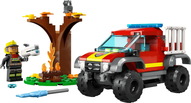 LEGO 4x4 Fire Truck Rescue (60393-1) set, 2023