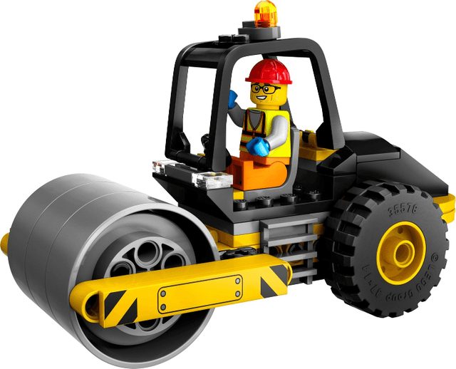 LEGO Construction Steamroller (60401-1) set, 2024