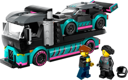 LEGO Race Car and Car Carrier Truck (60406-1) set