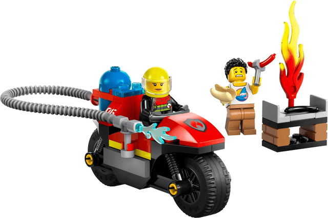 LEGO Fire Rescue Motorcycle (60410-1) set, 2024