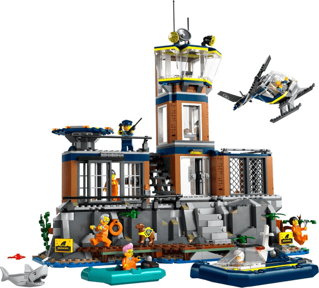 LEGO Police Prison Island (60419-1) set, 2024