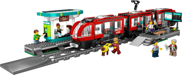 LEGO Downtown Streetcar (60423-1) set, 2024
