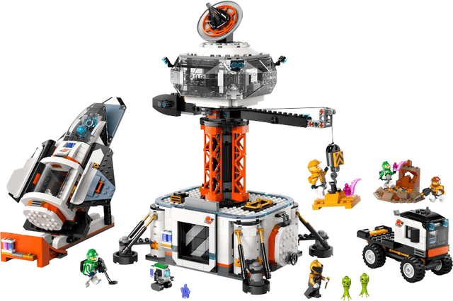 LEGO Space Base and Rocket Launchpad (60434-1) set, 2024