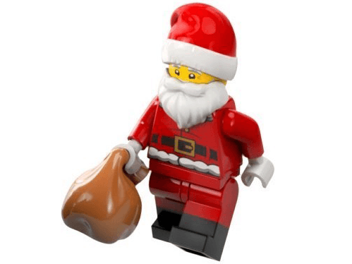 LEGO Advent Calendar 2024, City (Day 24) - Santa with Gift Bag (60436-25) set, 2024
