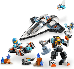 City Bundle Pack, 3 Sets in 1 Super Pack (Sets 30663, 60428, and 60430) - Space Explorers Pack