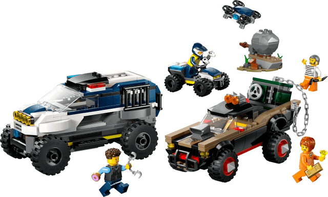 LEGO Off-Road Police Car Chase (60449-1) set, 2025