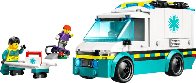 LEGO Emergency Ambulance (60451-1) set, 2025