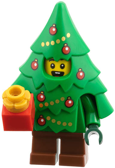 Advent Calendar 2025, City (Day 17) - Christmas Tree Costume Kid