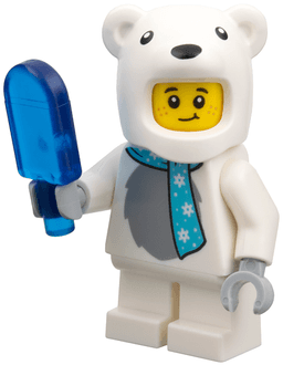 Advent Calendar 2025, City (Day 1) - Polar Bear Costume Guy