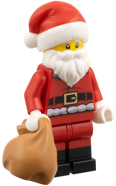LEGO Advent Calendar 2025, City (Day 24) - Santa with Gift Bag (60475-25) set, 2025