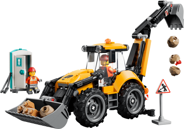 LEGO Backhoe Loader (60480-1) set, 2026