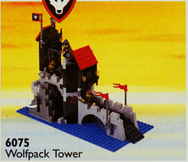 LEGO Wolfpack Tower (6075-1) set, 1992