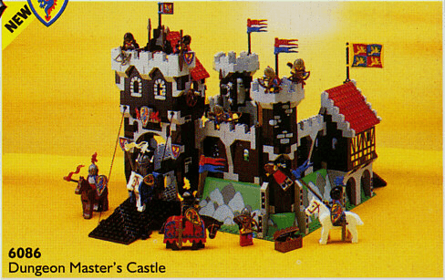 LEGO Black Knight's Castle (6086-1) set, 1992