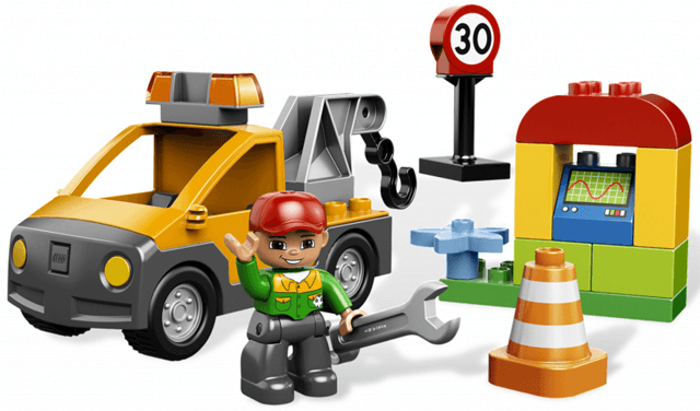 LEGO Tow Truck (6146-1) set, 2012