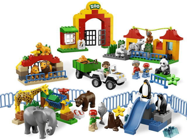 LEGO Big Zoo (6157-1) set, 2012