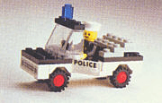 LEGO Police Car (621-1) set, 1978