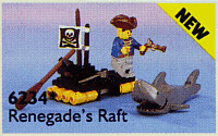 LEGO Renegade's Raft (6234-1) set, 1991